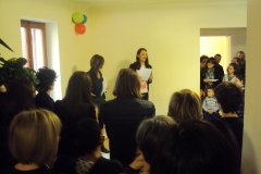 Inaugurazione, centro educativo costruire